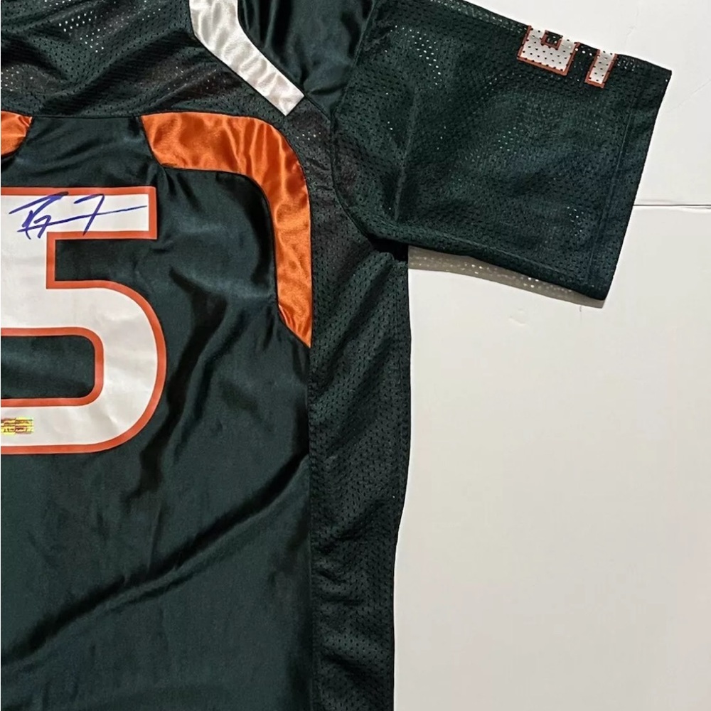 Ray Lewis HOF Signed Miami Hurricanes #5 Jersey with COA(Authentication Direct) - Picture 9 of 16